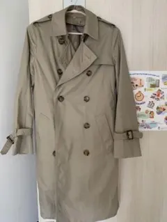 超美品　トレンチコート ベージュ 無印良品　インナー付き
