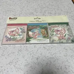 【新品未使用】ディズニー ダッフィー＆フレンズ リーナベル メモ帳 3個セット