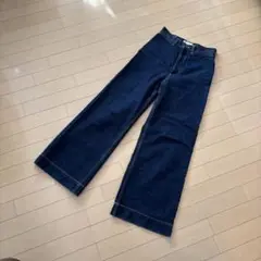 デニム ワイドパンツ