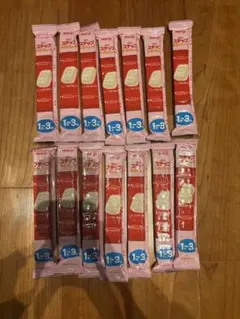 明治 ステップ 1-3歳用　らくらくキューブ　ステップ　14本