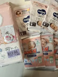 Merries 新生児用おむつ 66枚