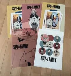 SPY×FAMILY クリアファイル5枚セット
