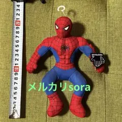 スパイダーマンぬいぐるみアメコミヒーロー グッズフィギュアapplause