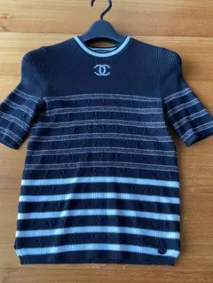 シャネル　正規品　ボーダー　半袖カットソー　Tシャツ 2025年最新】CHANEL 柄・デザイン：ボーダー レディース 半袖(T