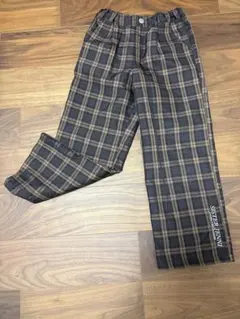 匿名配送 SISTER JENNI チェック柄 ロングパンツ 150cm