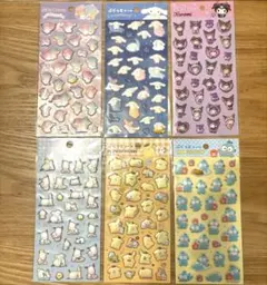正規品 サンリオ ぷくっとシール 6枚セット