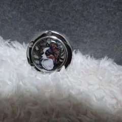 ぷ*ん様 パピヨン イラスト ハンガー型バッグホルダー