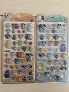 【正規品】うるちゅるポップシールmojojojo 2枚セット