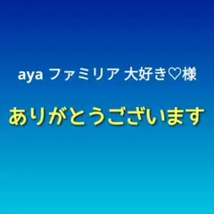 aya ファミリア 大好き♡様専用 パラコード