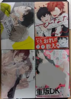 BL　ボーイズラブ漫画　4冊セット