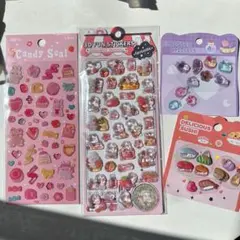 ボンボンドロップシール キャンディシール シールセット うさぎシール