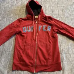 DUFFER 赤 フード付きパーカー Mサイズ　ダファーのサムネイル