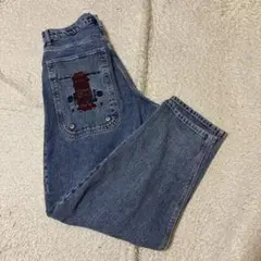 PELLE PELLE ワイドデニムパンツヒップホップW34 202709275