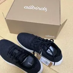Allbirds オールバーズ ツリーブリーザー 黒 23 23.5 フラット - メルカリ