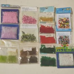 【まとめ売り】ビーズセット 多色 2.7mm 1.6mm他