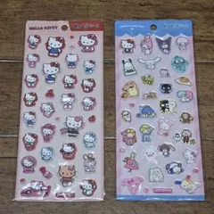 サンリオキャラクターズ ぷっくりシール ハローキティ 日焼けキティ ギャル