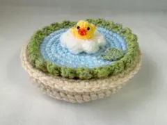 あひるのビオトープ小物入れ