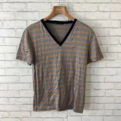 7.29 t790 MADEINITALY Tシャツ半袖ボーダー L イタリア製のサムネイル