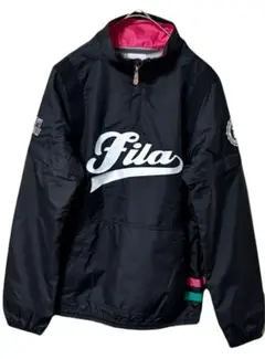 FILA フィラゴルフ ジャケット ハーフジップ プルオーバー レディースM