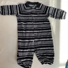 COMME CA ISM ストライプロンパース 50-70cm