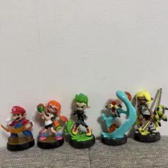 スプラトゥーン・マリオ アミーボフィギュアセット