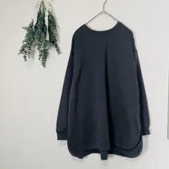 ラベニュー カットソー ロングTシャツ Mサイズ / ゆるたぼ バックリボン