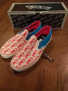 VANS スリッポン モンキー柄 27.5cm