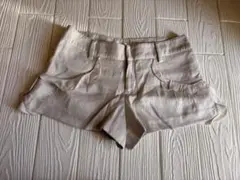 JILL STUART ベージュショートパンツ サイズ0