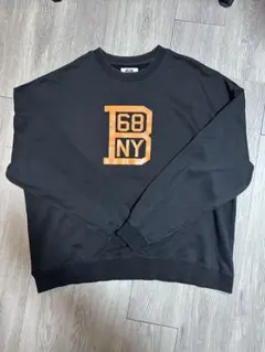 68&Brothers ブラック スウェットトレーナー XL