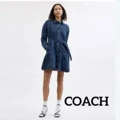 coach デニム　シャツ　ドレスのサムネイル