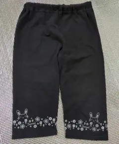 黒スパッツ　七分丈 130ｃｍ