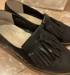 MARGARET HOWELL ブラック メリージェーン　ローファー　未使用 MARGARET HOWELL ブラック メリージェーン ローファー 未使用