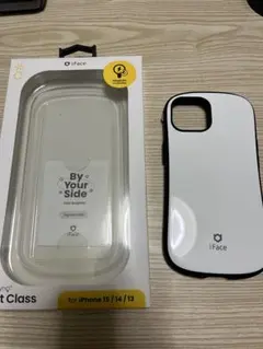 iFace iPhone 15/14/13用ケース ホワイト