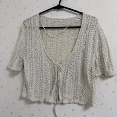 GU ホワイト カーディガン