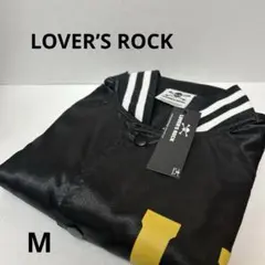【未使用タグ付】SUPER LOVERS サテン スタジャン ブラック Mサイズ