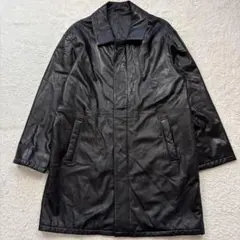 希少✨ LANVIN ランバン 裏地総柄 ラムレザー ジャケット XL ブラック 2025年最新】LANVIN メンズ レザージャケット・ライダースの人気