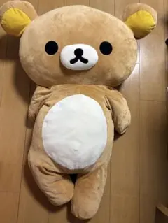 ✳️リラックマ 超ビッグ 大きい特大 ふわふわ　ぬいぐるみ‼️✳️ 100㎝巨大でかい 抱きしめてほっこり、頼れる165cm実物大サイズ！「リラックマ
