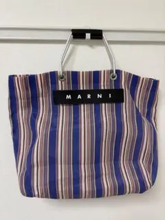 MARNI ストライプ トートバッグ