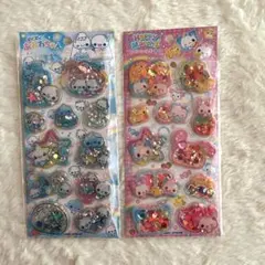 スパンコール パーティー シール ハッピーマーチ ぷくぷくあわわちゃん 平成