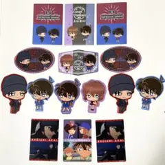 名探偵コナン SDダイカット ステッカーセット【赤井秀一＆江戸川コナン＆灰原哀】