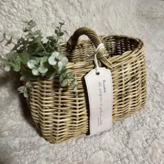 アンキャシェット アラログ ショートハンドルバスケット　籠 かご　雅姫