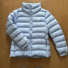★年末年始限定お値下げ★adidas ライトブルー ダウンジャケット