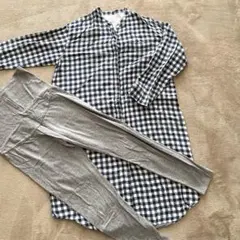 無印　マタニティパジャマ　上下セット M-L