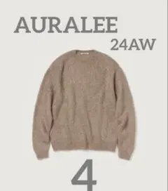 AURALEE BRUSHED SUPER KID MOHAIR KNIT 4