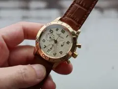 希少！純正 ブレゲ Type ⅩⅩⅠ Dバックル 付 人気のダークブラウン 2026年最新】ブレゲ dバックルの人気アイテム - メルカリ