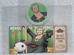 ワンピース　ゾロ　麦わらストア　ハラカド　ステッカー　チケット