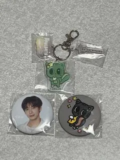 TXT ダゴニャン キーホルダー & バッジセット テヒョン