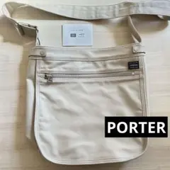 porter ショルダーバッグ　キャンバス通勤通学斜めがけバッグ