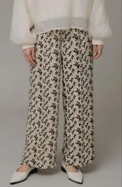 Sonny label フロッキーイージーパンツ　エクリュ