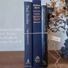 B412 ヴィンテージ 洋書 お洒落な組み合わセット ディスプレイ インテリア